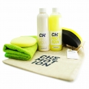CHEMOTION Carnauba SET - All in One SET um den Lack aufzufrischen / Carnaubawachs + QD + Zubehör 1 Satz